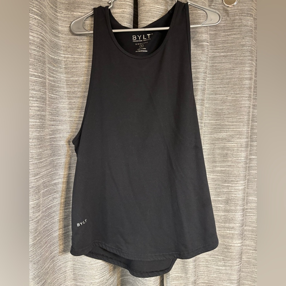 BYLT Basics Black Tank Top